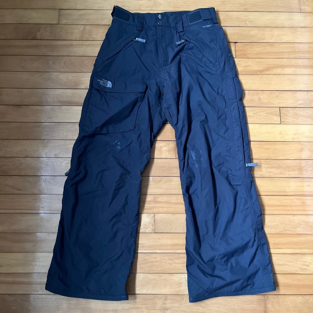 The North Face HyVent Mens Small Navy Blue Ski Snowboard Cargo Pants Waterproof